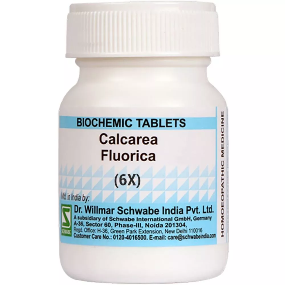 Buy Willmar Schwabe India Calcarea Fluoricum Biochemic Tablets Online 5 Off Healthmug Com