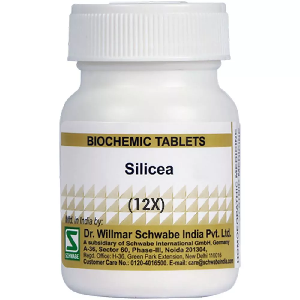 Buy Willmar Schwabe India Silicea Biochemic Tablets Online 5 Off Healthmug Com