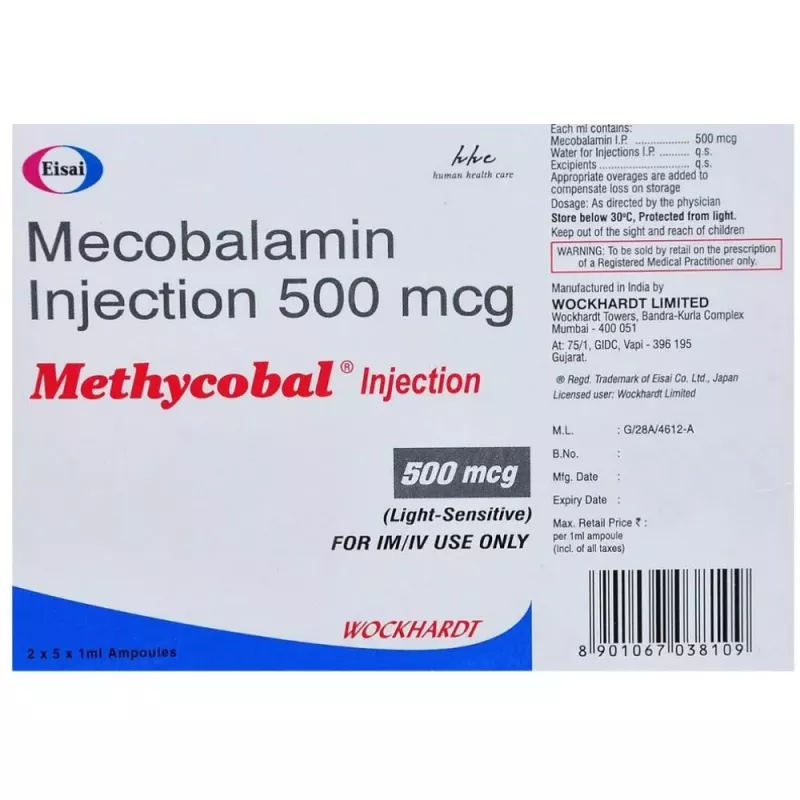 vitamin b12 injections cost in india 100mcg Cyanocobalamin Vitamin B12 Injection at ₹ 60/piece | Cyanocobalamin  Injection in Nagpur