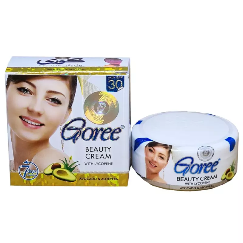 Buy Goree Beauty Cream With Avocado And Aloevera Online - 22% Off