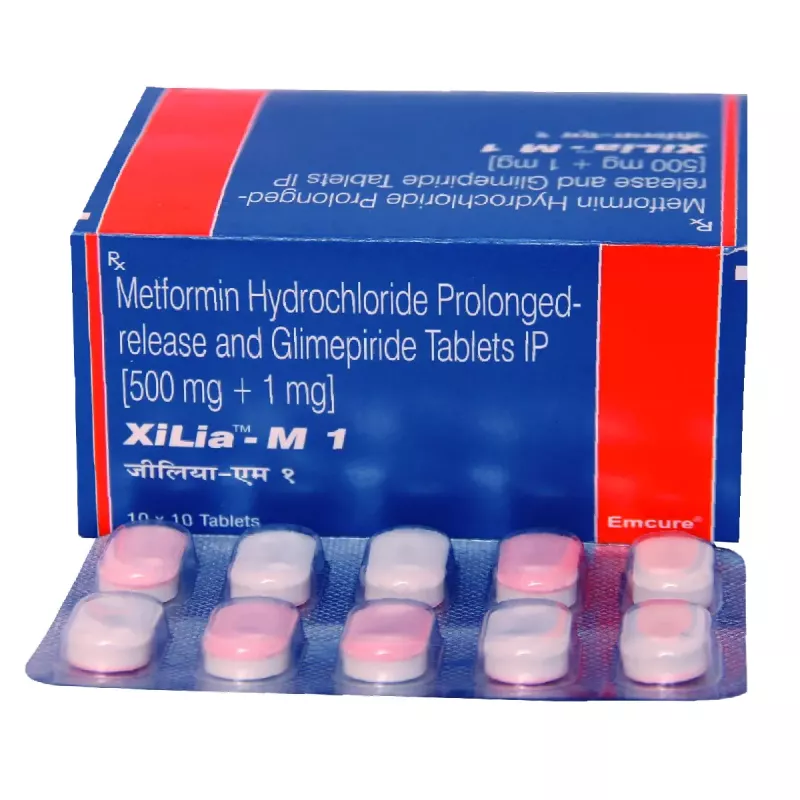 Buy HILGLIM 1mg Tablet 10's Online at Upto 25% OFF