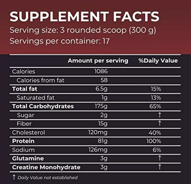 product specification