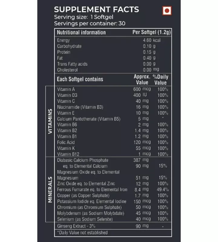product specification
