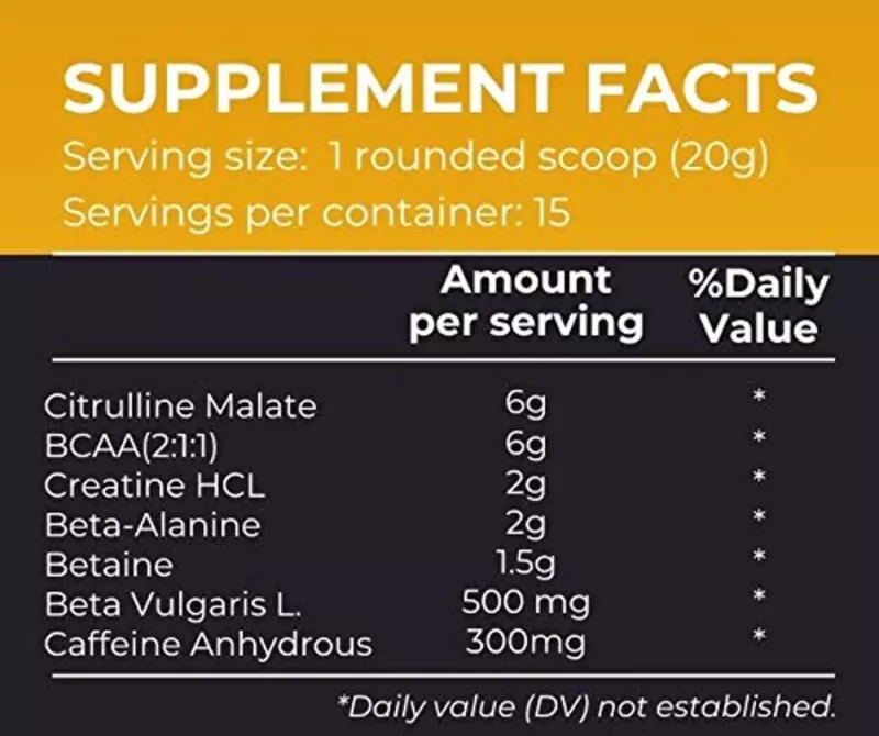 product specification