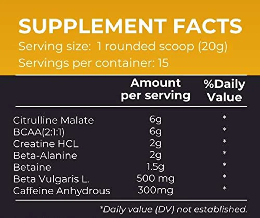 product specification