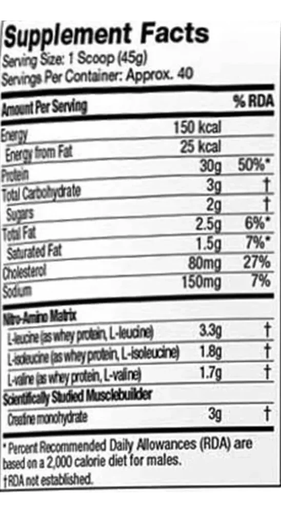Muscletech Nitrotech Cookies & Cream (4lb)