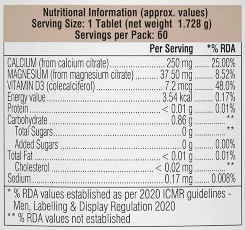 product specification