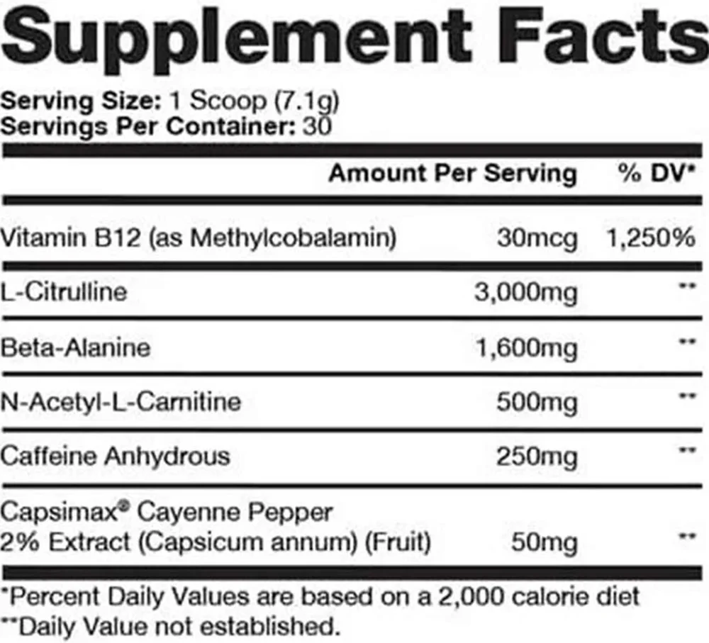 Prosupps Hyde Xtreme Pre Workout Watermelon (210g)