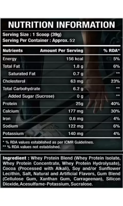 product specification