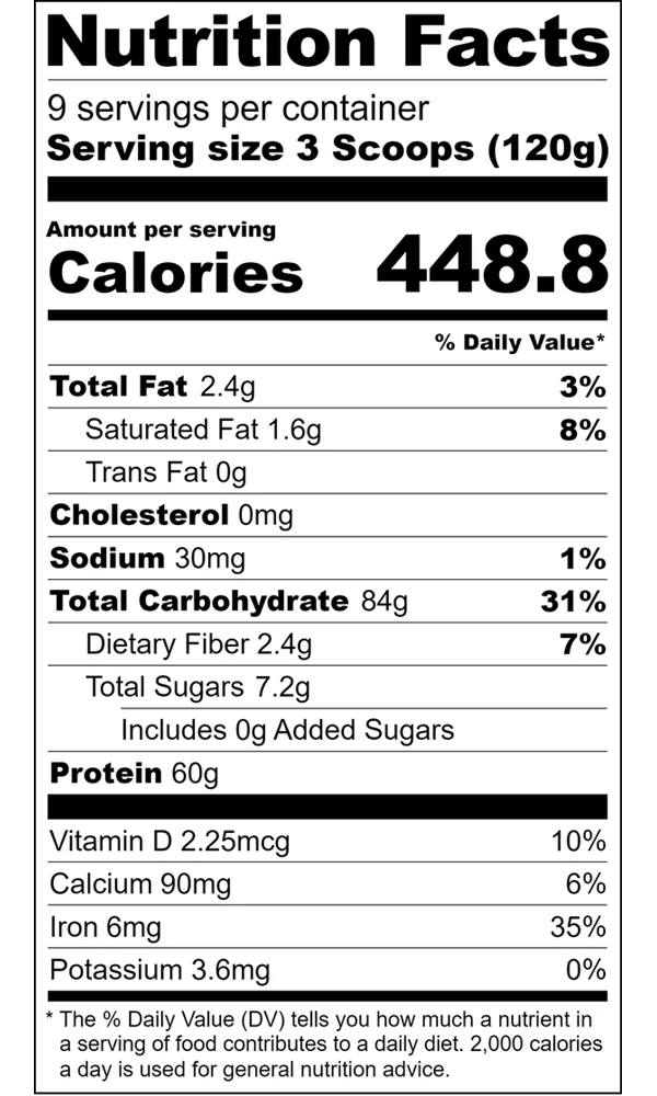 Doctor's Choice Bulk King Strawberry & Banana (1kg)