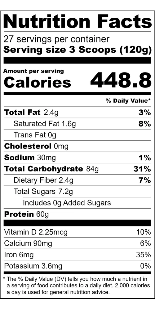 Doctor's Choice Bulk King Strawberry & Banana (3kg)