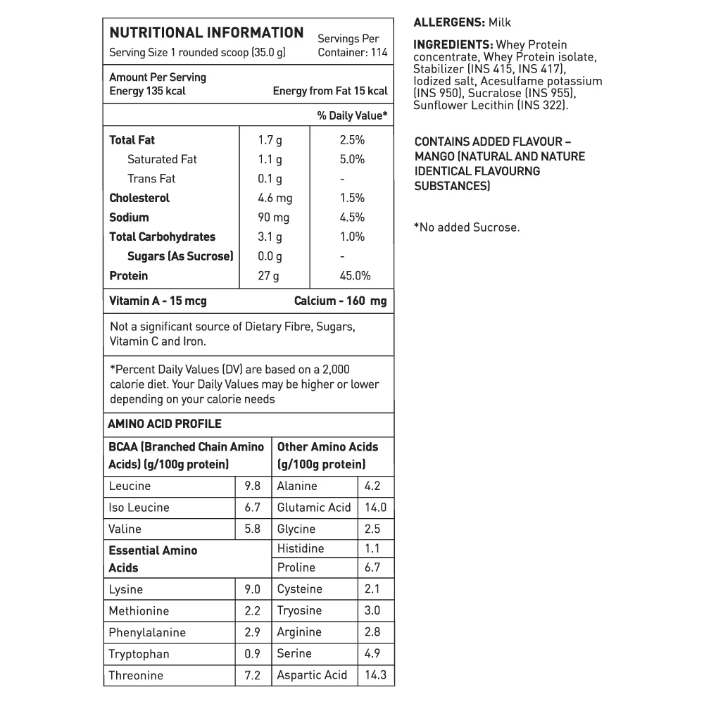 product specification