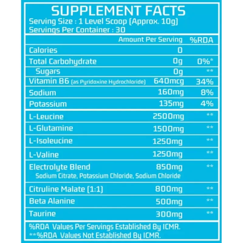 product specification