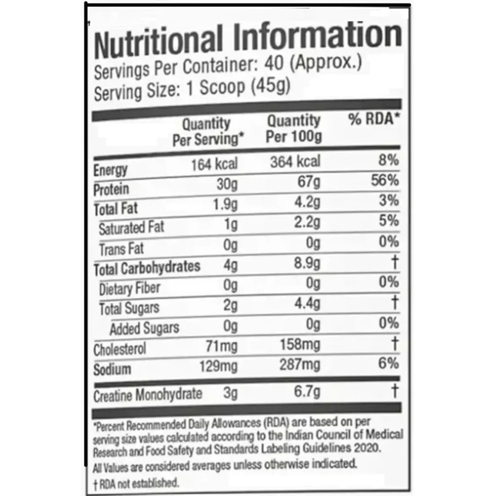 Muscletech Nitrotech Whey Protein Cookies & Cream (1.82kg)