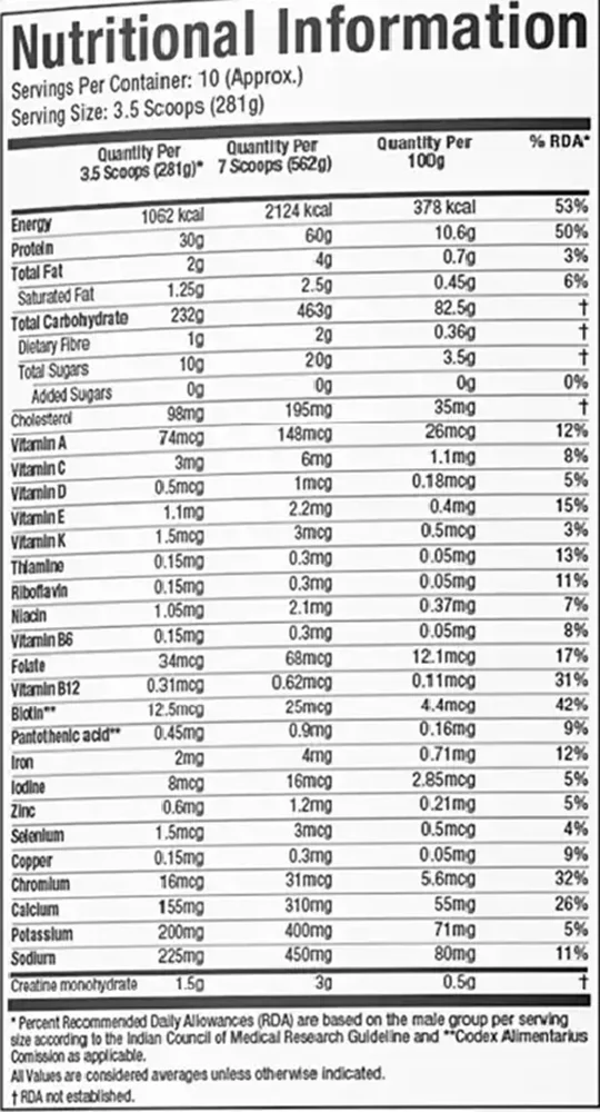 Muscletech Masstech Extreme 2000 Triple Chocolate Brownie (3kg)