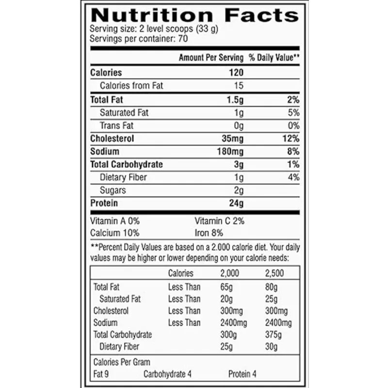 product specification