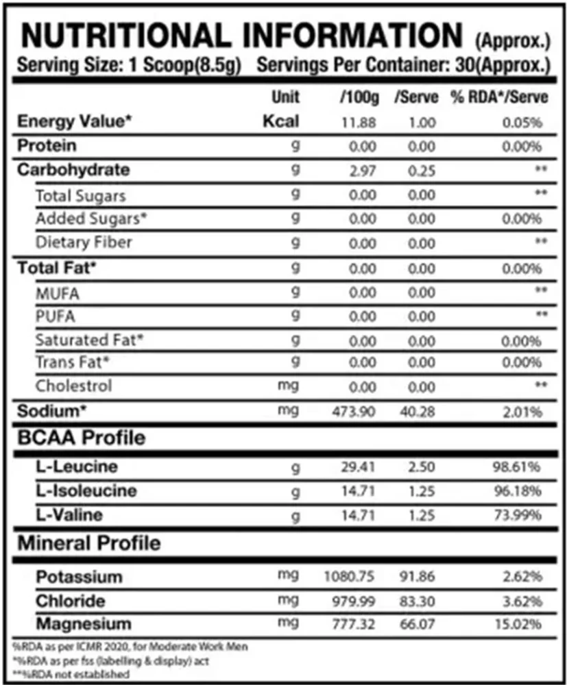 Prosupps Hydro Bcaa Blood Orange (255g)