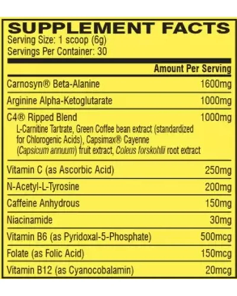product specification
