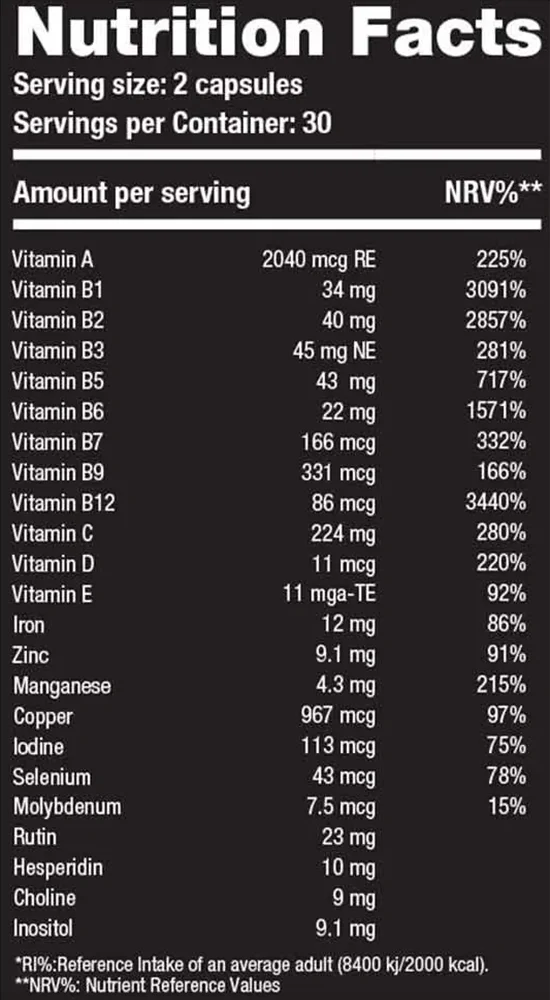 One Science Daily Multivitamin (60cap)