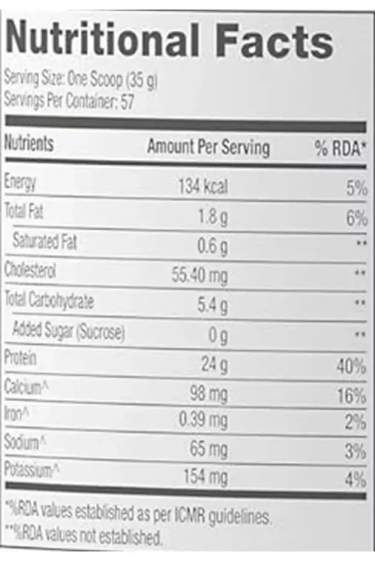 product specification