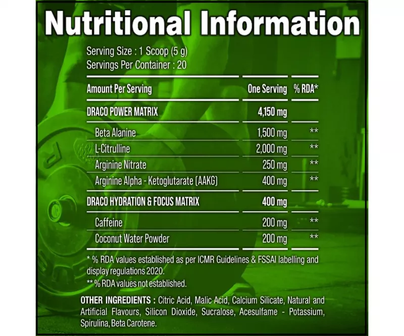 product specification