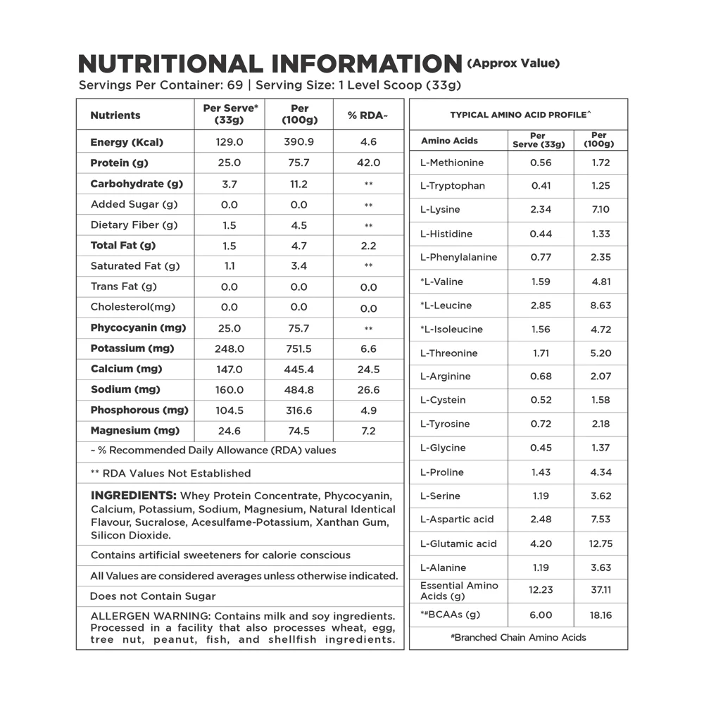 product specification