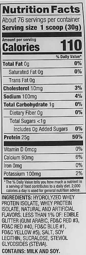 Dymatize ISO 100 Hydrolyzed Protein Powder Fruity Pebbles (2.3kg)