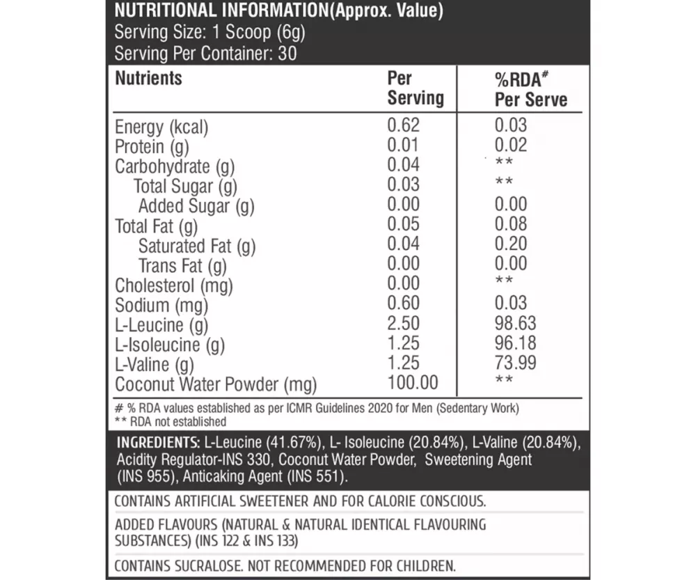 Healthfarm Intra Bcaa Powder Blue Raz (180g)