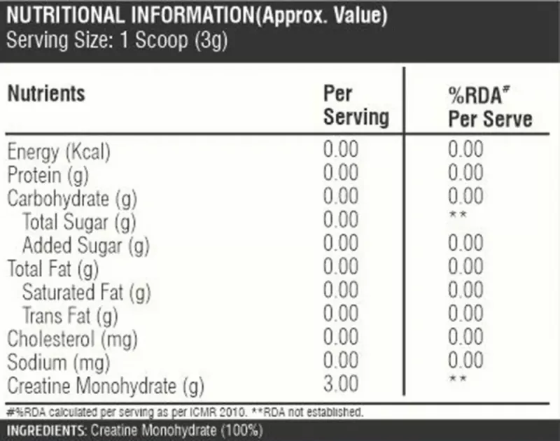 product specification