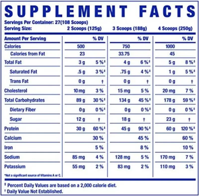 product specification