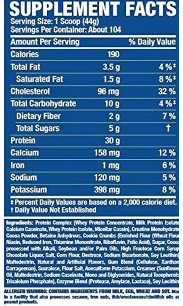 Ronnie Coleman Pro Antium Double Chocolate Cookie (4.55kg)