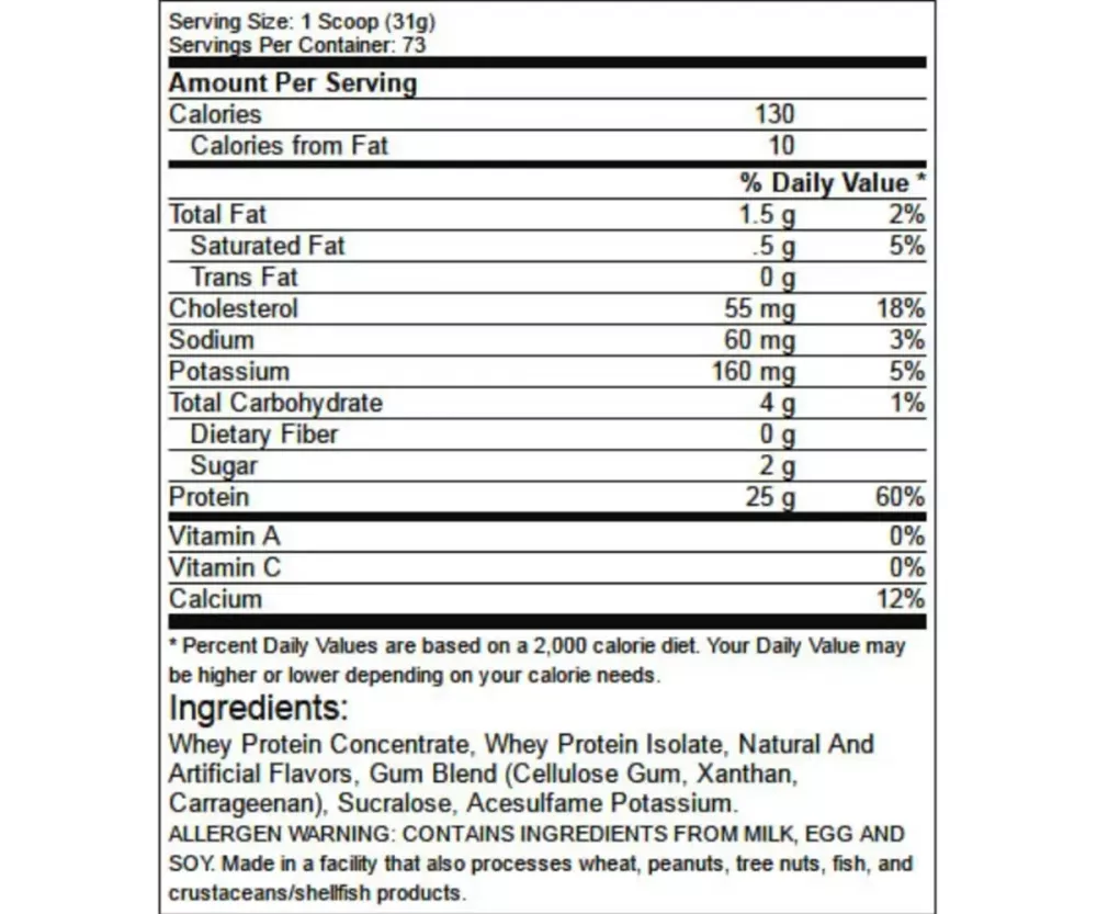 Ronnie Coleman King Whey Protein Vanilla Frosting (2.27kg)