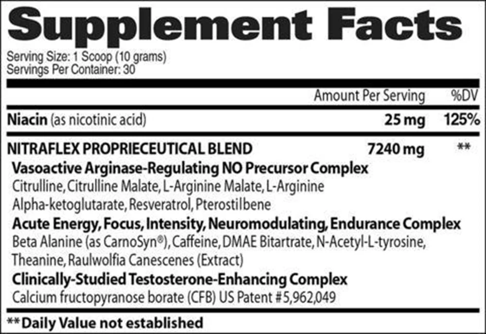 product specification