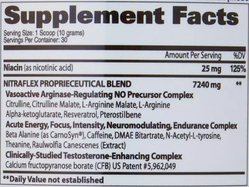 product specification