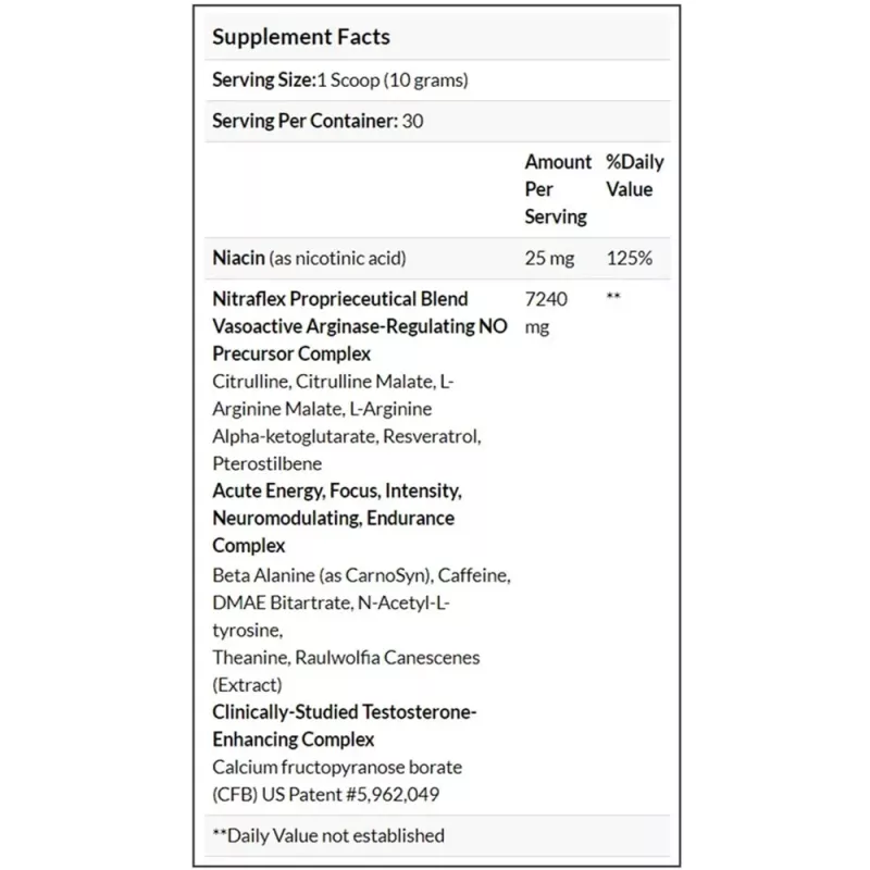product specification
