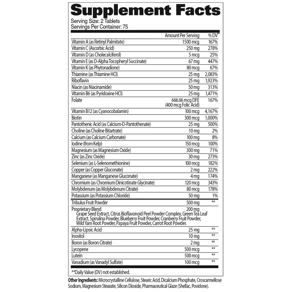 GAT Sport Mens Multi + Test (150tab)