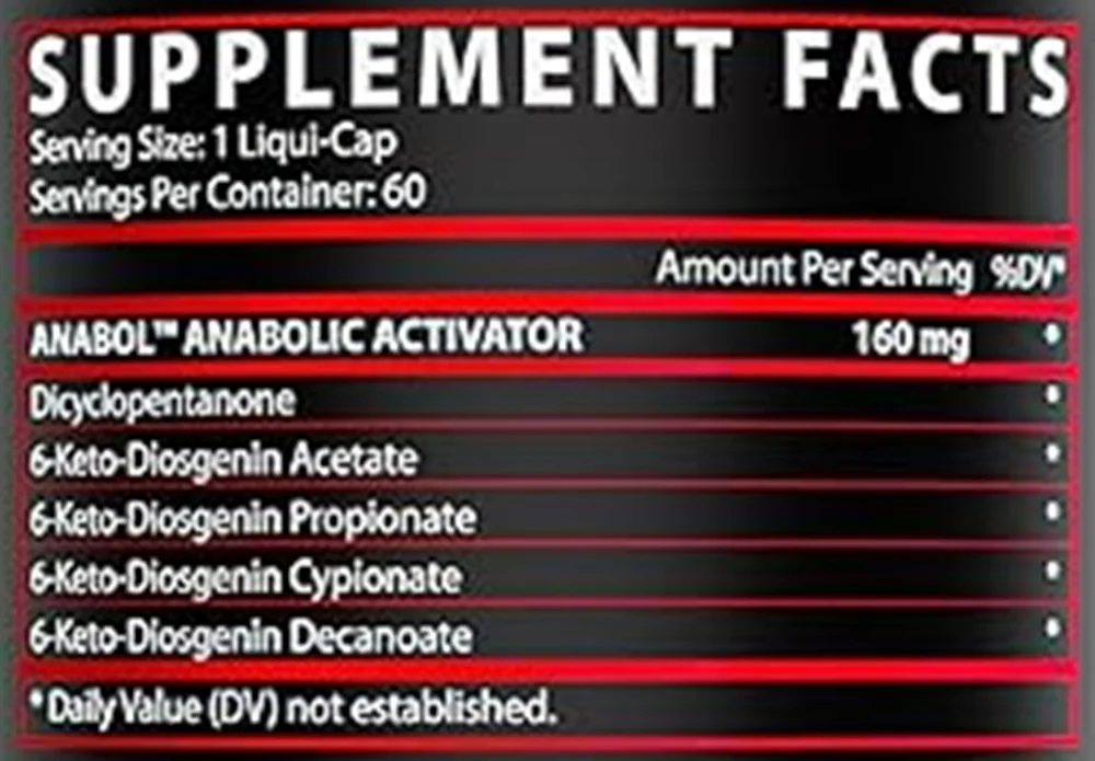 Nutrex Research Anabol Hardcore Capsule (60cap)