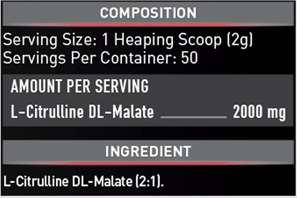 Muscleblaze Citrulline Malate (100g)