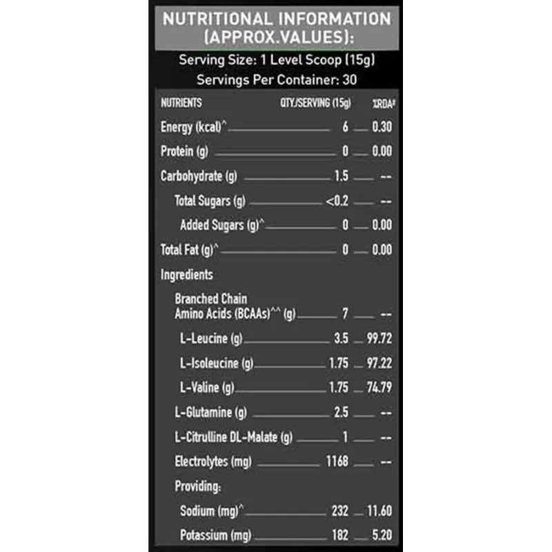 product specification