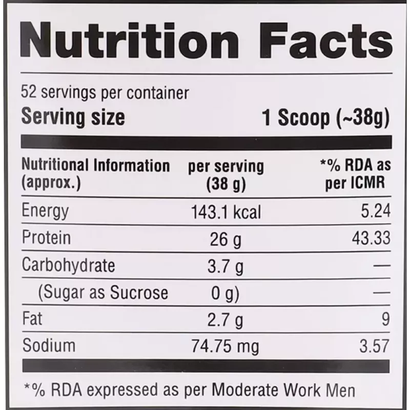 product specification